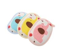 Healifty Esponja de Baño para Bebés, 3 Piezas, Algodón y Esponja Delicada, Cuidado Tierno, Adecuado para Baño Diario de Niños