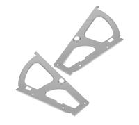 Healifty Estante Abatible para Zapatos Inoxidable de Capa con Bisagras de Cajón Accesorios para de Armarios para y Oficinas Diseño Espacio y Resistente