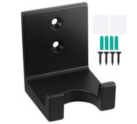 Healifty Estantes de manija de cafetera Café exprés Pararse muro portaherramientas de café soporte portafiltros estante de almacenamiento de portafilter de café aluminio Negro