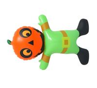 Healifty Estatua Inflable De Calabaza para Exteriores Decoración De Dibujos Animados De Calabaza De Halloween