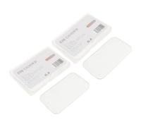 Healifty Estuche de Pp y Silicona Diseño Antipolvo para 2 Piezas Ventana Transparente Organizar Maquillaje Pestañas Postizas en Casa o Viaje