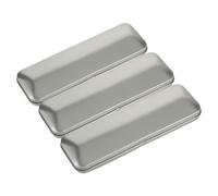 Healifty Estuche para Lápices de Hojalata Rectangular Tapa Abatible 3 Unidades de 160X54X20 MM Organizador Portátil Multifuncional para Bolígrafos y Material Escolar Resistente al