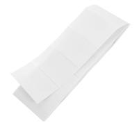 Healifty Etiquetas Autoadhesivas de Papel Cobre de 80x50 Mm Esquinas Redondeadas, 100 Unidades de Color Claro para Impresora, Ideales para Etiquetas de Dirección, Envío y Organización