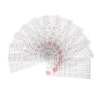 Healifty Etiquetas Autoadhesivas para Calendario Diario de Pegatinas Adhesivas para Planificador Pestañas Prácticas para Cuadernos y Diarios Organizador de Fechas Anual Accesorios para