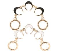 Healifty Extensor de Cadena para Bolso Bandolera 2 Piezas Negro y Cadena Extensora de Bolso DIY para Manualidades y Fabricación de Carteras