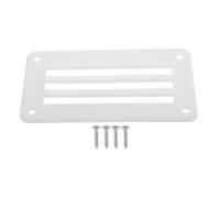 Healifty Extractor de Aire para Embarcaciones de Nailon Blanco 79X141 MM con Tornillos Rejilla de Ventilación Marina para Cabinas y Yates Ventilación Silenciosa y Resistente para