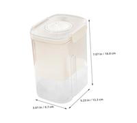 Healifty Filtro para Yogur de Malla Fina Colador Reutilizable para Hacer Queso Leche de Soja y Jugos con Tapa Antipolvo Herramienta Versátil para Cocina