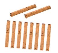 Healifty Flotadores de Corcho para Caña de Pescar 6 Mm, 10 Piezas, Accesorios de Pesca de Carpas y Aparejos de Cebo, Palitos de Madera para Configuración de Pesca en Agua Dulce y Salada