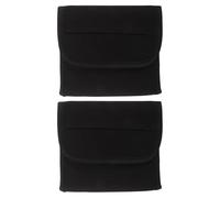 Healifty Fundas para Pedales de Bicicleta de Montaña y Carretera Cubiertas Protectoras de Poliéster Resistentes Intemperie Par de Protectores Acolchados contra Barro y Polvo para Uso al