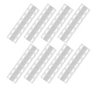 Healifty Ganchos Adhesivos Transparentes PET Autoadhesivos Orificio Triangular 300 Piezas para Exhibición y Colgado en Pared Resistentes y Duraderos para Uso Comercial y Minorista