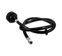 Healifty Grifo y Manguera Flexible Negra Mezclador para Peluquería con Cabezal Rociador Presurizado para Lavabo Portátil en Barberías y Spa