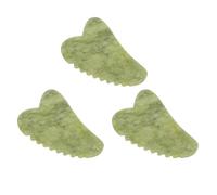 Healifty Gua Sha de Piedra Facial Herramienta de Masaje Raspador 1 Pieza Diseño Compacto Masajeador para Estimular la Circulación y Rejuvenecer la Cuidado Facial Diario y Viaje