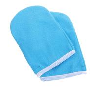 Healifty Guantes de Parafina para Spa Manos en Poliéster Azul, Calentadores Fáciles de Limpiar Que Maximizan Hidratación para Cuidado Profesional