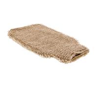 Healifty Guantes Exfoliantes De Yute Para Baño 22×11,5 Cm Diseño Envolvente y Pulgar Ajustado, Para Mujer, Exfoliación Corporal y Masaje En Ducha