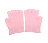 Healifty Guantes Hidratantes con Gel para Manos Secas Intensivo para Cuidado y Reparación Guantes para Spa Casa Prevención de Grietas Otoño Invierno de Color Rosa Suave