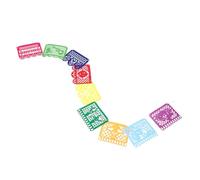 Healifty Guirnalda Mexicana de Fieltro para Fiesta Día de Muertos Banderines Pequeños de Colores Calados Decoración Boho para Cinco de Mayo y Eventos Temáticos