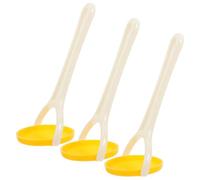 Healifty Herramienta Plegable para Marcar Reina de Apicultura con Mango Giratorio, Jaula de Plástico Portátil para Identificación Segura y Clara de Reinas, Set de 3 Unidades para Manejo