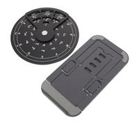 Healifty Herramienta Portátil de Entrenamiento para Guitarra Círculo de Quintas con Rueda de Posicionamiento Rápido Teoría Musical y Progresión de Escalas para Principiantes y Estudiantes