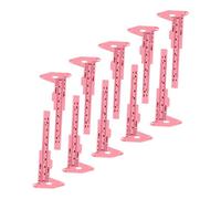 Healifty Herramientas De Maquillaje Rosa Herramientas Herramienta De Bolsillo Regla De Medición De Cejas Regla Deslizante Herramienta De Medición De Cejas Calibradores De Tarjeta De Cejas