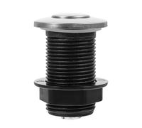 Healifty Interruptor de Aire Botón de Acero Inoxidable para Eliminación de Basura y Diseño de Tornillo, Fácil de Reemplazar para Bañeras y Accesorios Domésticos
