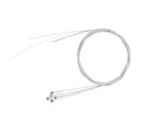 Healifty Juego de 6 Cuerdas de Guitarra Acústica Chapadas Plata Resistentes Oxidación Repuestos para Guitarra Clásica y Flamenca Accesorios para Instrumentos Musicales