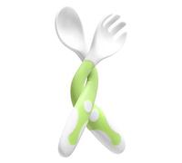 HEALIFTY Juego de cucharas de tenedor para niños Doblado Cubiertos Práctica para bebés Alimentación Vajilla 2 piezas