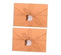 Healifty Juego de Papelería Papel de Escribir A5 y Sobres Vintage 2 Piezas para Cartas, Papelería Escolar y Correspondencia Personal, Papel de Notas Retro para Cumpleaños y Felicitaciones