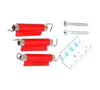 Healifty Juego de Resortes de Trémolo Metálicos Rojos para Guitarra Eléctrica y Acústica Accesorios para Puente de Guitarra Repuesto de Tensión de Muelles para Instrumentos Musicales