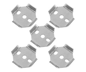 Healifty Kit de Accesorios para Baño de 5 Piezas en Acero Inoxidable, Soporte para Papel Higiénico y Barra para Toallas, Resistente y Fácil de Limpiar para Baño Moderno