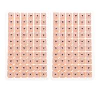 Healifty Kit De Acupresión Auricular Con Semillas De 1200 Unidades Desechables Para Auriculoterapia Y Masaje De Oreja Para Mujeres Y Damas