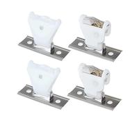 Healifty Kit De Cierres De Cordón Para Cortinas Romanas y Persianas De Bambú, Cierre De Plástico y Hierro Resistente, Color Sencillo, 2 Juegos Compatibles Para Ventanas De Dormitorio, Cocina y Oficina