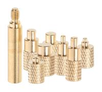 Healifty Kit de Insertos Roscados para Impresora 3d Prensa Térmica de Cobre, Puntas Moleteadas Reemplazables M2-m8, Accesorio para Ensamblaje Preciso y Reparación en Proyectos de Impresión