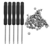 Healifty Kit de Tornillos para SSD M.2 de Metal, M2 X 3mm, con Destornillador, para Placa Base Ssd, Reparación de Portátil y Minipcs