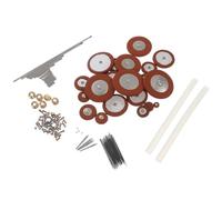 Healifty Kit Reparación Saxofón con Tornillos Duraderos y Almohadillas para Mantenimiento de Instrumentos Musicales Accesorios Completos para Reemplazo Fácil y Rápido