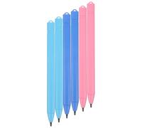 Healifty Lápiz Óptico Punta de Caucho Electroconductivo Paquete de 6 Piezas y Cuerpo Abs para Escritura Suave Rayaduras para Tabletas de Escritura LCD