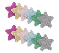 Healifty Limas de Uñas Desechables en Forma de Estrella Esponja Pulidora Navideña Mini Limas Portátiles para Manicura y Pedicura 12 Unidades Cuidado y Acabado para Uñas