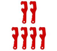 Healifty Llave Inglesa para Abrir y Abrelatas de Pintura, Set de 6 Herramientas Plásticas, Uso en Industrias Químicas y Almacenamiento Hogar Color Aleatorio