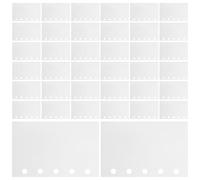 Healifty M5 Recambios de Carpeta para Coleccionar Pegatinas, 5 Paquetes de 20 Hojas Dobles de Papel Desprendible, Insertos para Álbum de Pegatinas, Tamaño 4.1x2.6, Uso en Scrapbooking