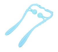 Healifty Masajeador De Columna Cervical Masajeador De Cuerpo Entero Masajeador Portátil Masajeador De Cuello Y Hombros Masajeadores De Mano Masajeador De Doble Punto De Activación