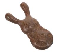 Healifty Masajeador de Madera Natural para Puntos de Acupuntura Facial y Corporal, Herramienta Pequeña para Masaje Nasal y Ocular, Diseño Pequeño Tipo Conejo, Adecuado para Relajación