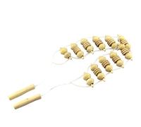 Healifty - Masajeador de madera para el cuerpo, para fitness, cuello o pierna, para el cuidado de la salud, manual de masaje (color mixto)
