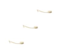 Healifty Masajeador Exfoliante Para Baño De Piel Larga 3 Uds Con Mango De Spa Para Mujer Depurador De Espuma Para Eliminar Exfoliante Para Hombres Esponja De Masaje Portátil