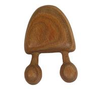 Healifty Masajeador Facial de Madera Toque Cómodo para Masaje de Cara y Cuerpo, Herramienta Creativa Adecuado para Viaje y Uso Familiar