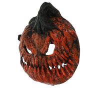 Healifty Máscara de Calabaza para Halloween Cosplay Terrorífica Máscara de PU para Fiestas Disfraces y Actuaciones Festivas