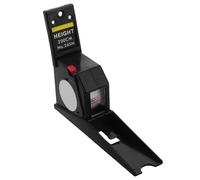 Healifty Medidor de Altura para Retráctil de 2 Metros, Regla de Crecimiento para Pared en Color Negro, Dispositivo Portátil de Abs/pvc para Medir Estatura y Controlar Crecimiento Infantil