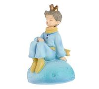 Healifty Mini Figura de Resina del Principito Adorno de Escritorio Ligero y Portátil Decoración Creativa para Hogar y Pasteles y Estable para Alegre