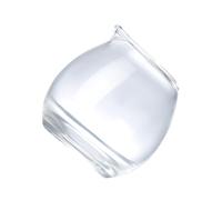Healifty Mini Jarra de Leche de Vidrio Transparente de Taza Multiusos para Café y Salsas Diseño Práctico y Elegante para Restaurantes y Uso Doméstico