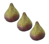 Healifty Modelos De Frutas De Simulación Sin Hueso 3 Piezas, Sin Plástico, Decoración Realista Hogar y Oficina, Juguetes Didácticos para Niños, Adornos para Fotografía y Escaparates