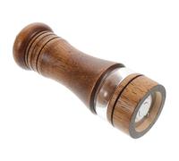 Healifty Molino de Pimienta Manual de Madera con Núcleo Cerámico y Portátil de Sal y Pimienta para Cocina y Camping Capacidad Grande y Diseño Vintage