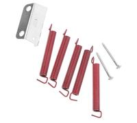 Healifty Muelle del Puente de Guitarra Eléctrica Rojo para Trémolo Garra Juego de Resortes Metálicos Resistentes para Reparación y Ajuste de Puente de Trémolo